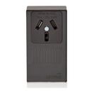 50A 125/250V Receptacle in Black 