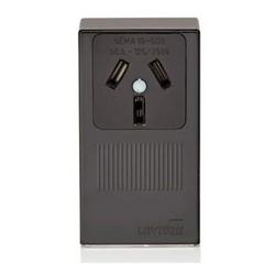 50A 125/250V Receptacle in Black