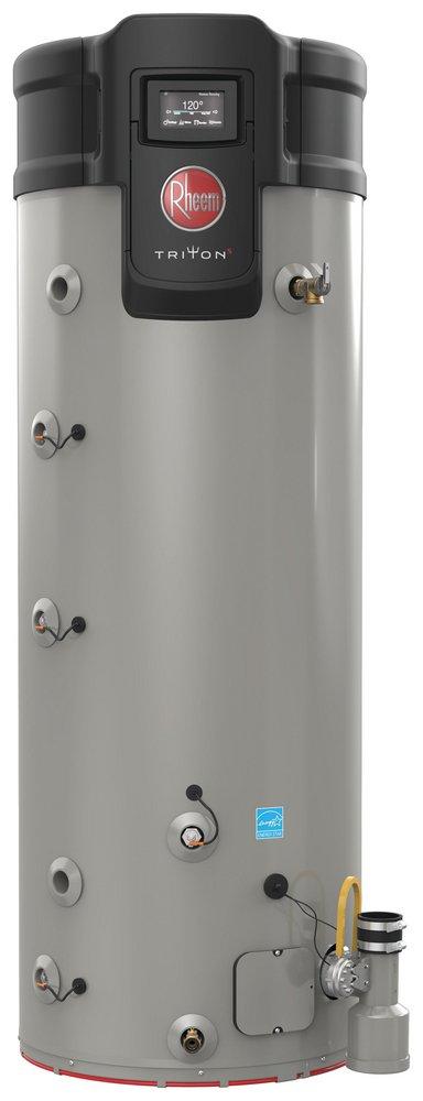 COMMERCIAL TRITON LIGHT DUTY HIGH EFFICIENCY 50 GAL. 76K BTU ULN NATURAL GAS POWER DIRECT VENT TANK WATER HEATER 