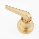 DREA 4-HOLE ROMAN TUB FAUCET AND HAND SHOWER WITH ROUGH-IN VALVE - BRUSHED GOLD 