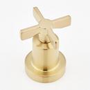 Signature Hardware Brushed Gold Roman Tub Faucet and Hand Shower with Rough-In Valve 