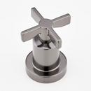 VASSOR 4-HOLE ROMAN TUB FAUCET AND HAND SHOWER WITH ROUGH-IN VALVE - GUNMETAL 