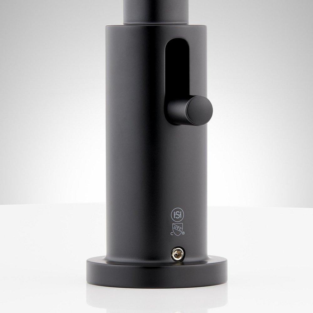 VASSOR 4-HOLE ROMAN TUB FAUCET AND HAND SHOWER WITH ROUGH-IN VALVE - MATTE BLACK 