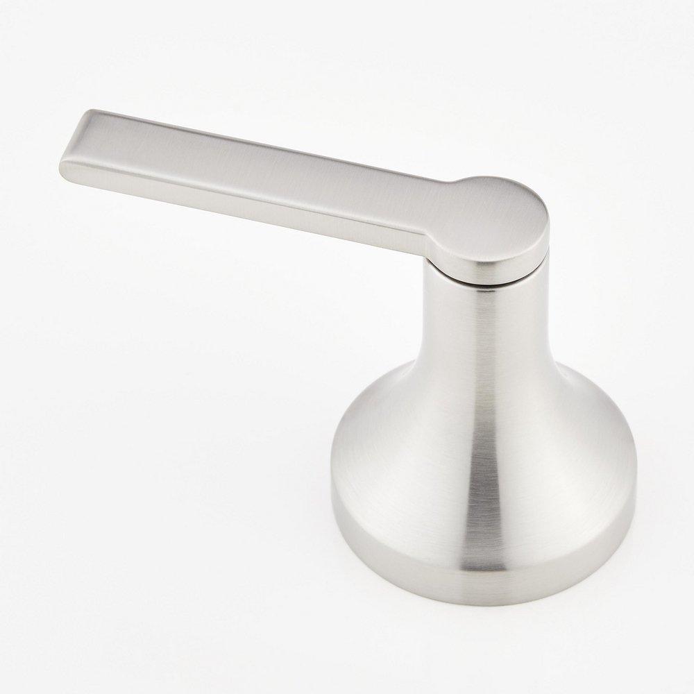 LENTZ 4-HOLE ROMAN TUB FAUCET AND HAND SHOWER - LEVER HANDLES - BRUSHED NICKEL 