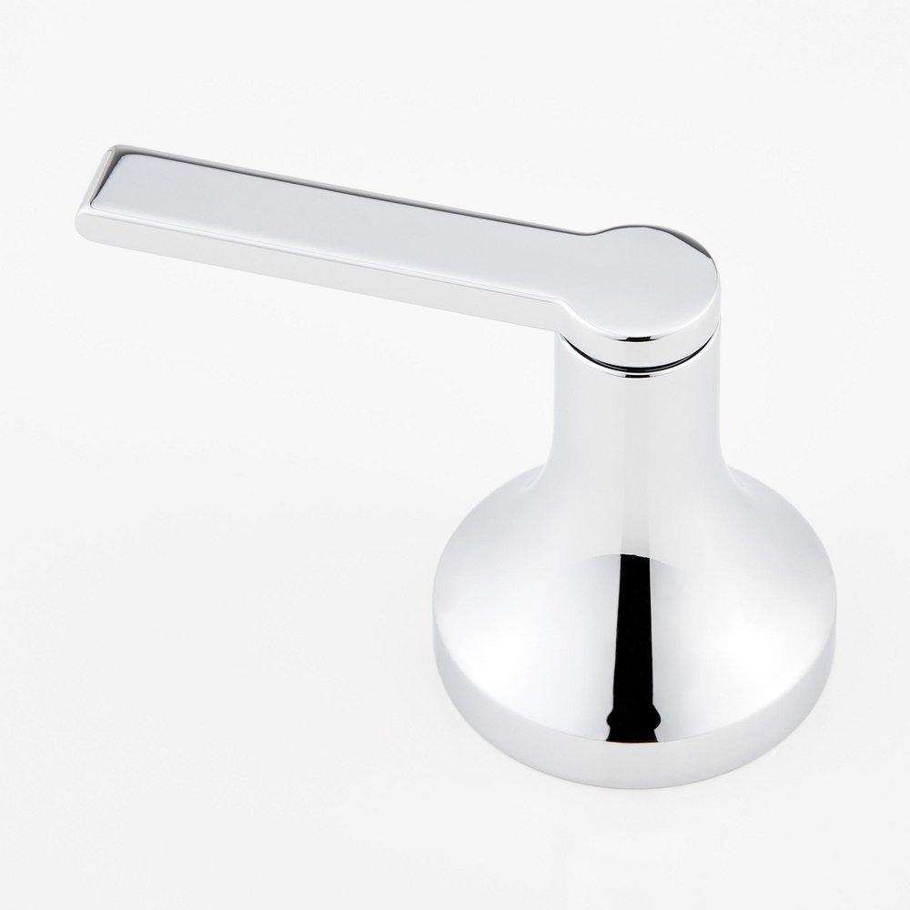 LENTZ 4-HOLE ROMAN TUB FAUCET AND HAND SHOWER WITH ROUGH-IN VALVE - LEVER HANDLES - CHROME 