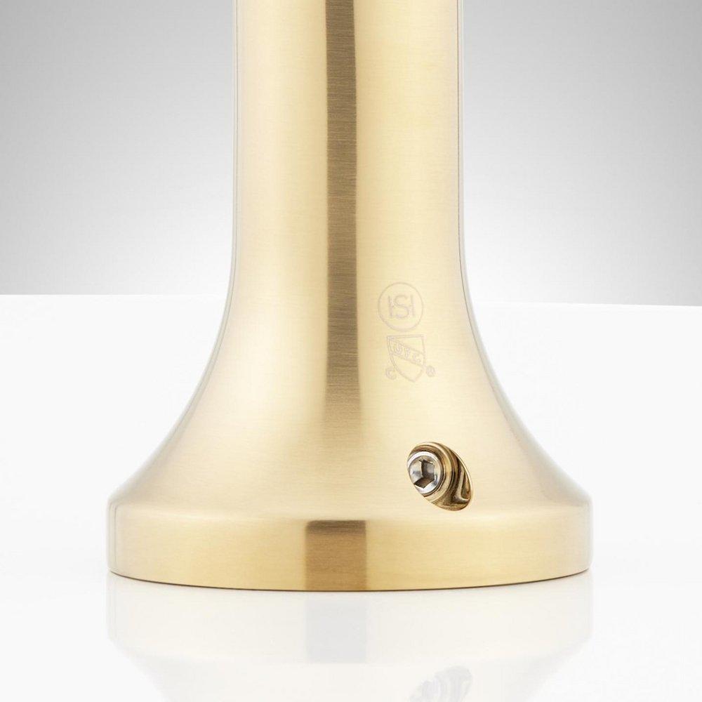 LENTZ 4-HOLE ROMAN TUB FAUCET AND HAND SHOWER - KNOB HANDLES - BRUSHED GOLD 