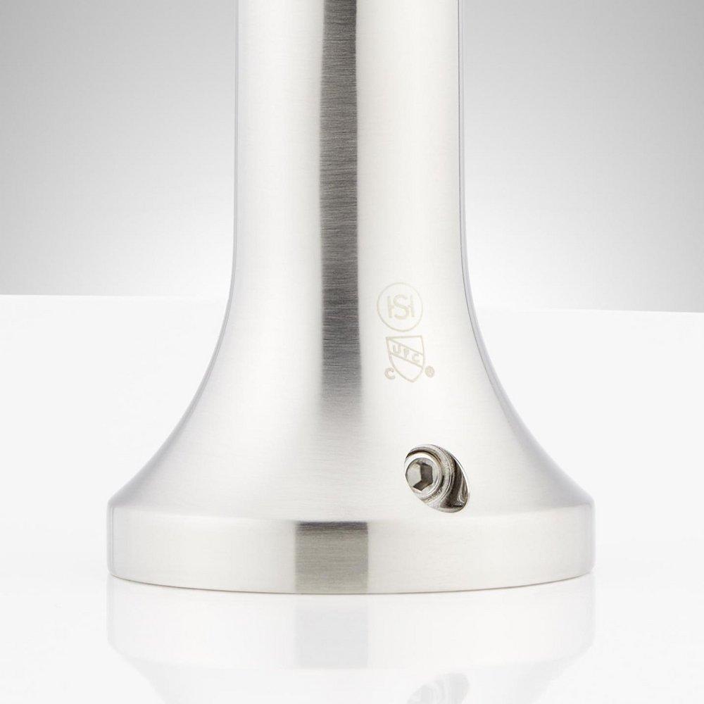 LENTZ 4-HOLE ROMAN TUB FAUCET AND HAND SHOWER - KNOB HANDLES - BRUSHED NICKEL 