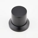 LENTZ 4-HOLE ROMAN TUB FAUCET AND HAND SHOWER - KNOB HANDLES - MATTE BLACK 