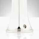 ELITA 4-HOLE ROMAN TUB FAUCET AND HAND SHOWER - LEVER HANDLES - POLISHED NICKEL 