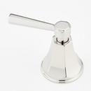 ELITA 4-HOLE ROMAN TUB FAUCET AND HAND SHOWER - LEVER HANDLES - POLISHED NICKEL 