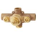 Signature Hardware Chrome Thermostatic Shower Valve Trim with 3/4 in. Rough-In Valve 