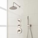 Shower System with Hand Shower in Brushed Nickel