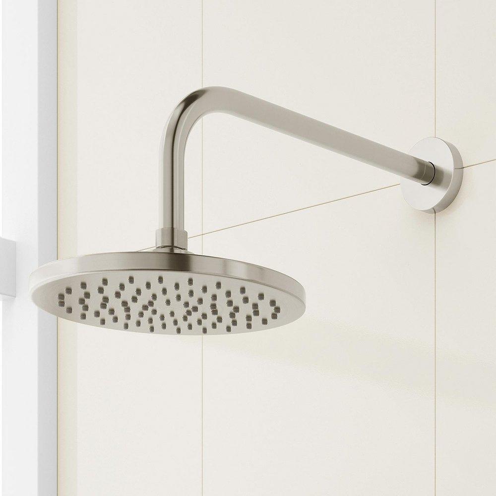 DREA THERMOSTATIC SHOWER SYSTEM WITH HAND SHOWER - BRUSHED NICKEL 