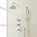 Shower System with Slide Bar and Hand Shower in Chrome