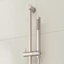 DREA THERMOSTATIC SHOWER SYSTEM WITH DUAL SHOWERHEADS SLIDE BAR AND HAND SHOWER - BRUSHED NICKEL 
