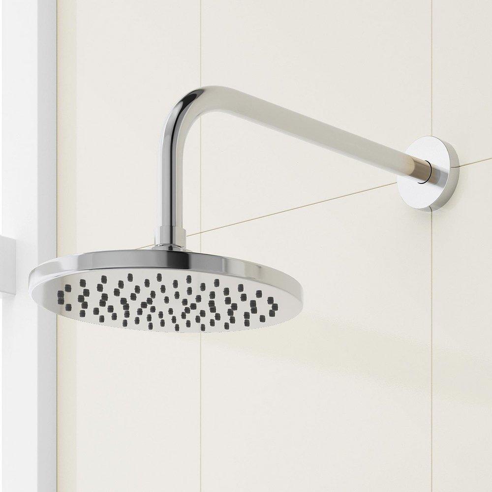 DREA THERMOSTATIC SHOWER SYSTEM WITH 3 BODY SPRAYS SLIDE BAR AND HAND SHOWER - CHROME 