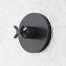 Single Handle Thermostatic Valve Trim in Matte Black