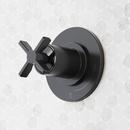 Single Handle Volume Control Valve Trim in Matte Black