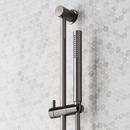 VASSOR THERMOSTATIC SHOWER SYSTEM WITH SLIDE BAR AND HAND SHOWER - GUNMETAL 