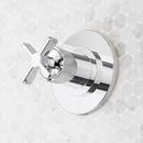 VASSOR THERMOSTATIC SHOWER SYSTEM WITH 3 BODY SPRAYS SLIDE BAR AND HAND SHOWER - CHROME 