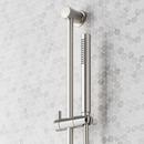 VASSOR THERMOSTATIC SHOWER SYSTEM WITH 3 BODY SPRAYS SLIDE BAR AND HAND SHOWER - BRUSHED NICKEL 