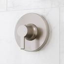 Thermostatic Shower Valve Trim with Lever Handle in Brushed Nickel