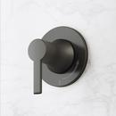 In-Wall Shower Volume Control Handle in Matte Black with 1/2 in. Rough-In Valve