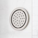 LENTZ THERMOSTATIC SHOWER SYSTEM - 3 BODY SPRAYS SLIDE BAR AND HAND SHOWER - KNOB - BRUSHED NICKEL 