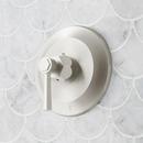 Thermostatic Shower Valve Trim with Lever Handle in Brushed Nickel with 3/4 in. Rough-In Valve