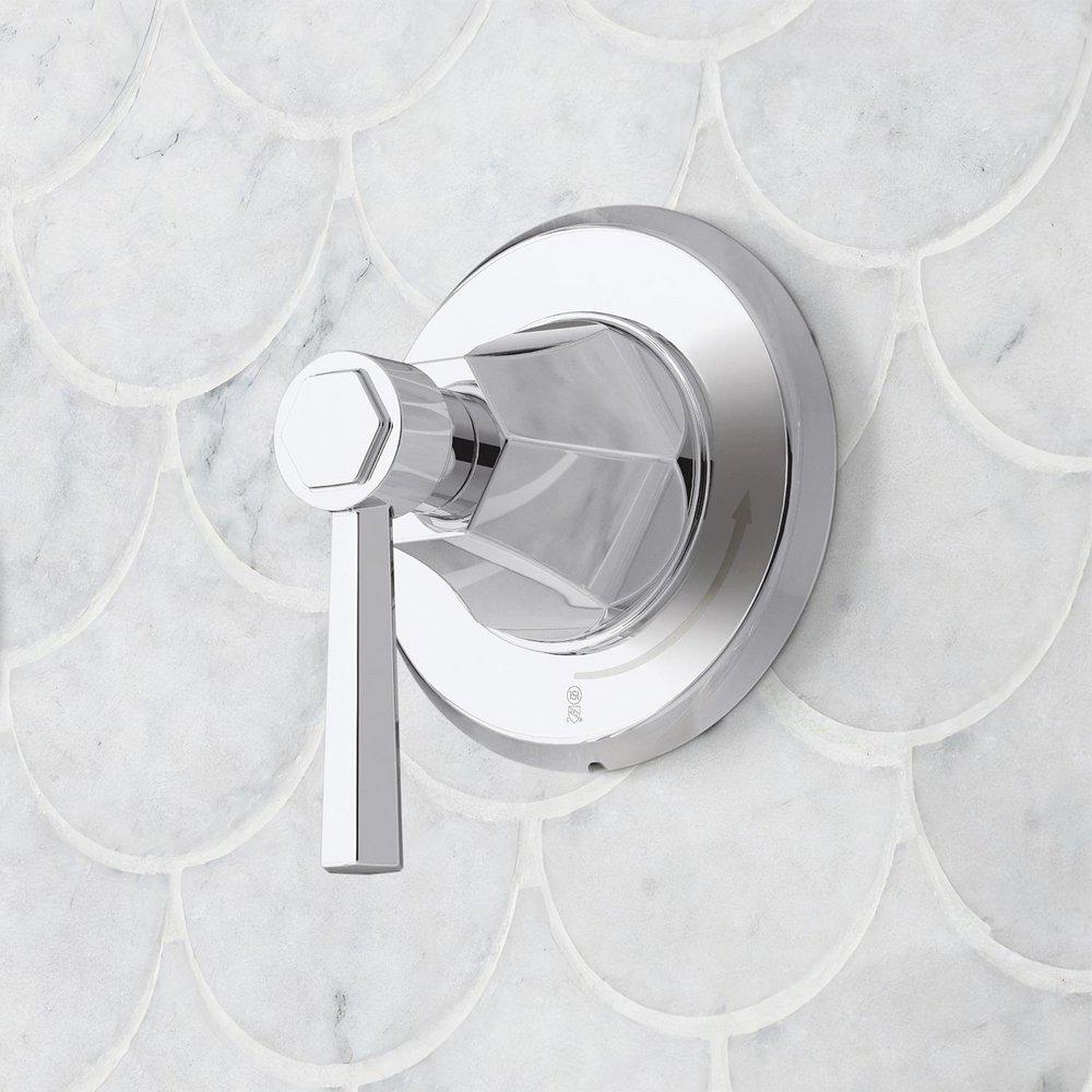 ELITA IN-WALL SHOWER VOLUME CONTROL HANDLE - LEVER HANDLE - CHROME 