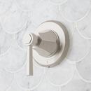 ELITA THERMOSTATIC SHOWER SYSTEM WITH HAND SHOWER - LEVER HANDLES - BRUSHED NICKEL 