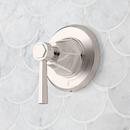 ELITA THERMOSTATIC SHOWER SYSTEM - DUAL SHOWERHEADS SLIDE BAR AND HAND SHOWER-LEVER-POLISHED NICKEL 