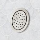 ELITA THERMOSTATIC SHOWER SYSTEM WITH 3 BODY SPRAYS AND HAND SHOWER - CROSS HANDLES - BRUSHED NICKEL 