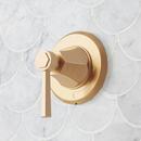 ELITA THERMOSTATIC SHOWER SYSTEM - 3 BODY SPRAYS SLIDE BAR AND HAND SHOWER - LEVER - BRUSHED GOLD 
