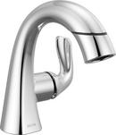 Single Handle Monoblock Bathroom Sink Faucet in Chrome