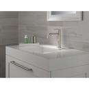 Single Handle Monoblock Bathroom Sink Faucet in Stainless 