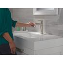 Single Handle Monoblock Bathroom Sink Faucet in Stainless 