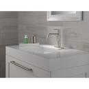 Single Handle Monoblock Bathroom Sink Faucet in Stainless 
