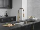 DELTA THEODORA SINGLE-HANDLE PULL-DOWN SPRING KITCHEN FAUCET 