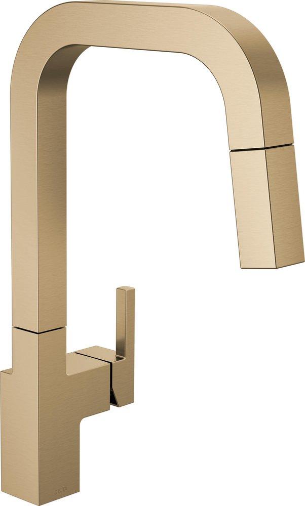 DELTA JUNCTION SINGLE HANDLE PULL-DOWN KITCHEN FAUCET 