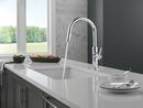 Single Handle Pull Down Kitchen Faucet in Chrome 
