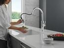 Single Handle Pull Down Kitchen Faucet in Chrome 