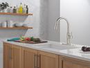 Single Handle Pull Down Kitchen Faucet in Stainless 