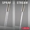 Single Handle Pull Down Kitchen Faucet in Stainless 