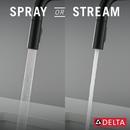 Single Handle Pull Down Kitchen Faucet in Matte Black 