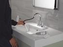 Two Handle Centerset Bathroom Sink Faucet in Chrome 