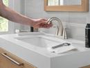 Two Handle Centerset Bathroom Sink Faucet in SpotShield&reg; Brushed Nickel 