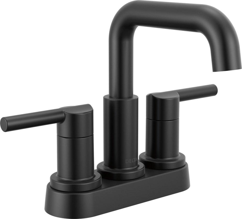 DELTA NICOLI TWO HANDLE CENTERSET BATHROOM FAUCET 