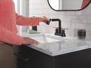 DELTA NICOLI TWO HANDLE CENTERSET PULL-DOWN BATHROOM FAUCET 