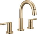 Two Handle Widespread Bathroom Sink Faucet in Champagne Bronze